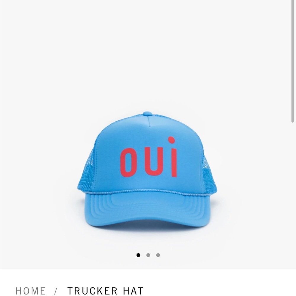 Clare V Oui Trucker Hat